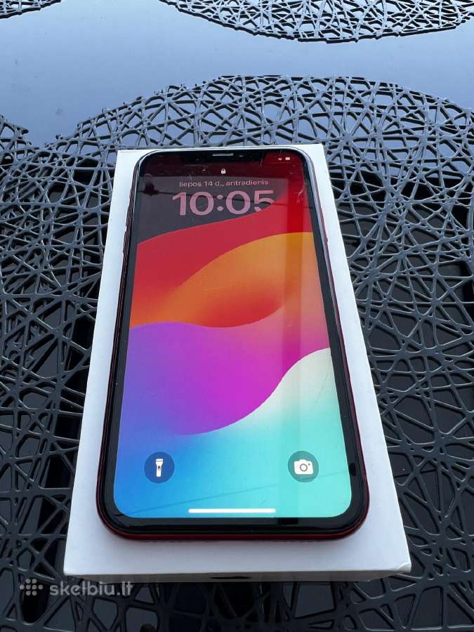 iPhone xr 64gb raudonas