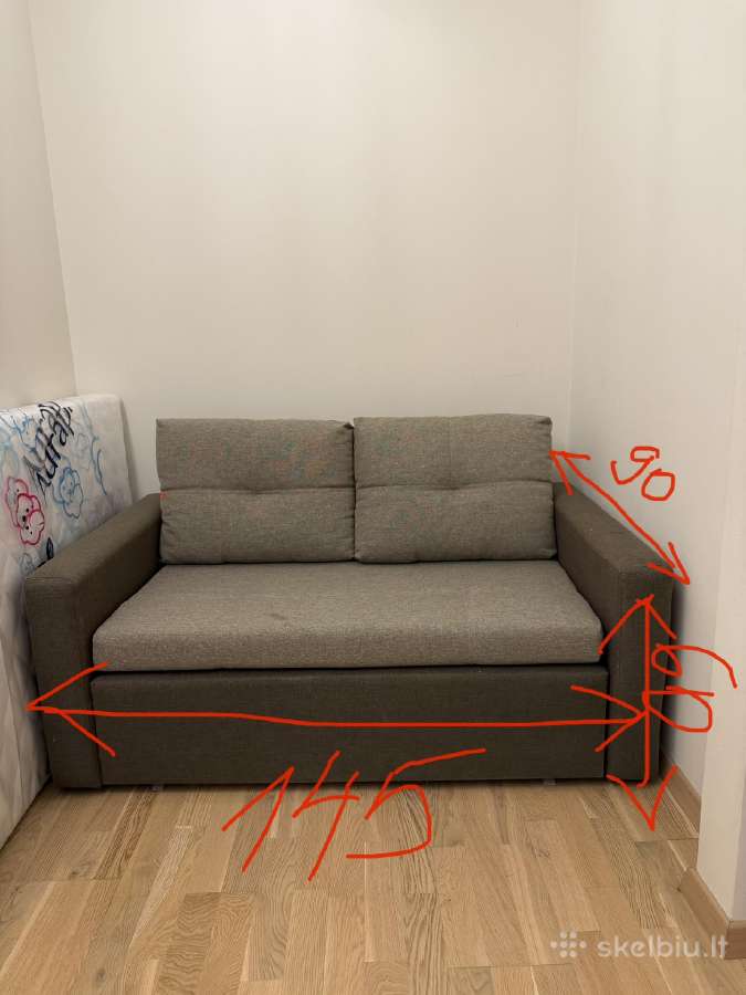Miegamoji sofutė fotelis