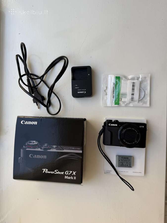 Canon G7x Mark II