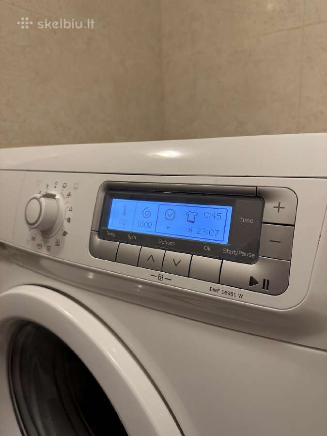Skalbimo Mašina Electrolux - nuotraukos Nr. 3