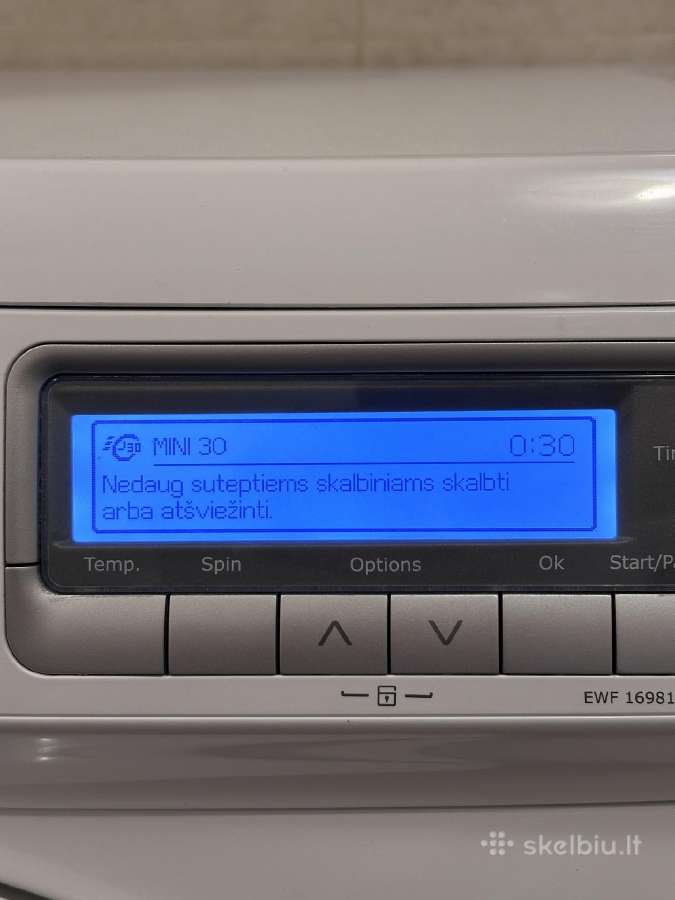 Skalbimo Mašina Electrolux - nuotraukos Nr. 4
