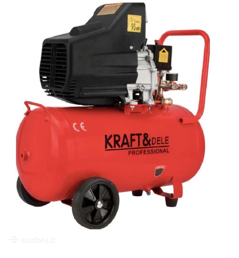 Oro Kompresorius Kraft&dele Kd401 50l 2.8 Kw 8 Bar - nuotraukos Nr. 2