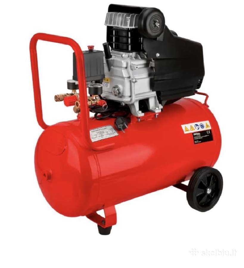 Oro Kompresorius Kraft&dele Kd401 50l 2.8 Kw 8 Bar - nuotraukos Nr. 4
