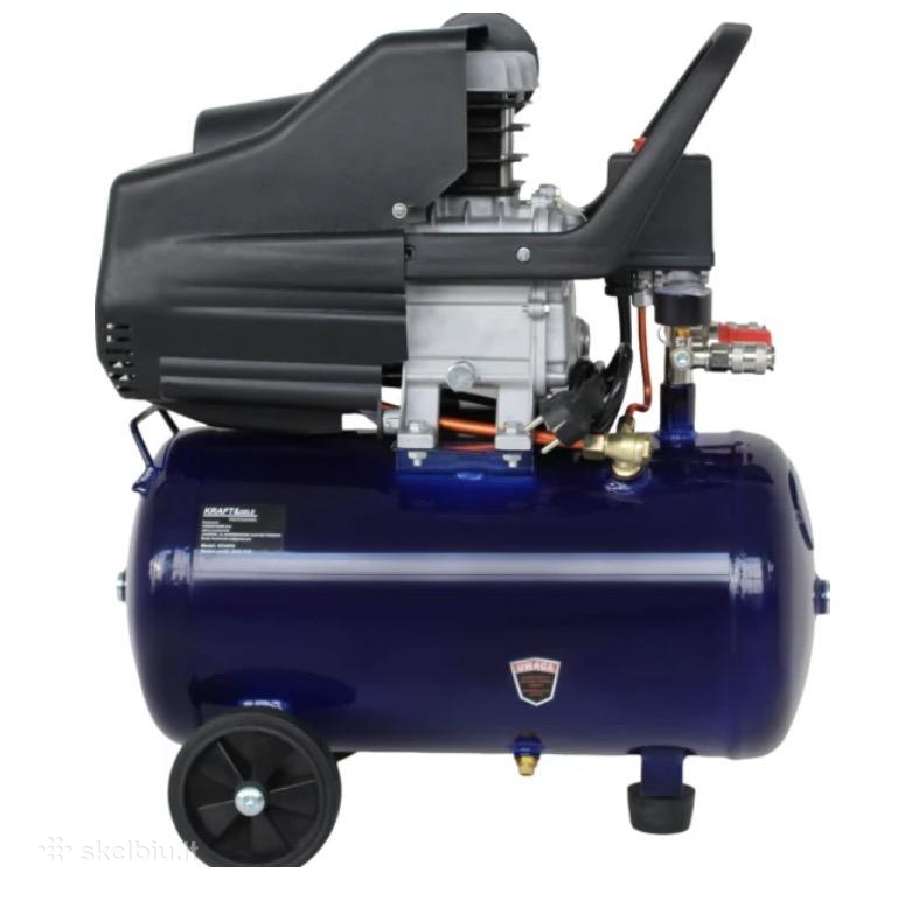 Alyvinis Kompresorius 24l Kd4050 2,8kw 205l/min - nuotraukos Nr. 4