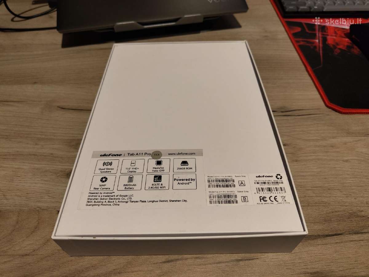 Ulefone Tab A11 Pro 4G Tablet Android 16gb+256gb - nuotraukos Nr. 5
