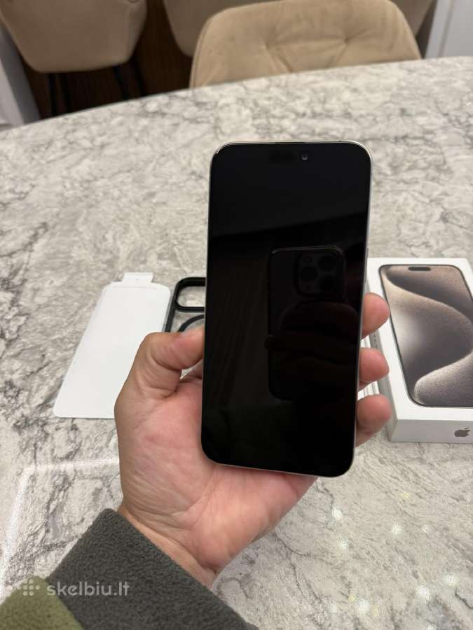 iPhone 15 pro max, 512gb 100% baterija - nuotraukos Nr. 10