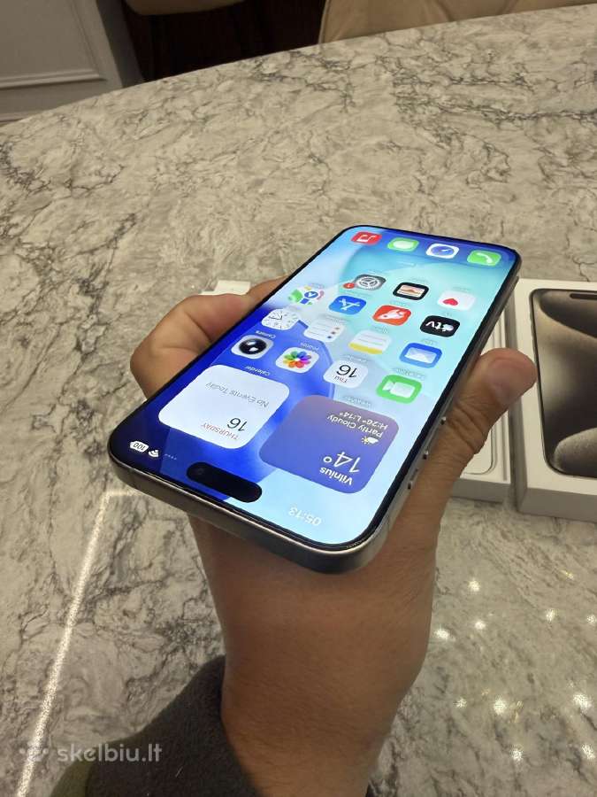 iPhone 15 pro max, 512gb 100% baterija - nuotraukos Nr. 12