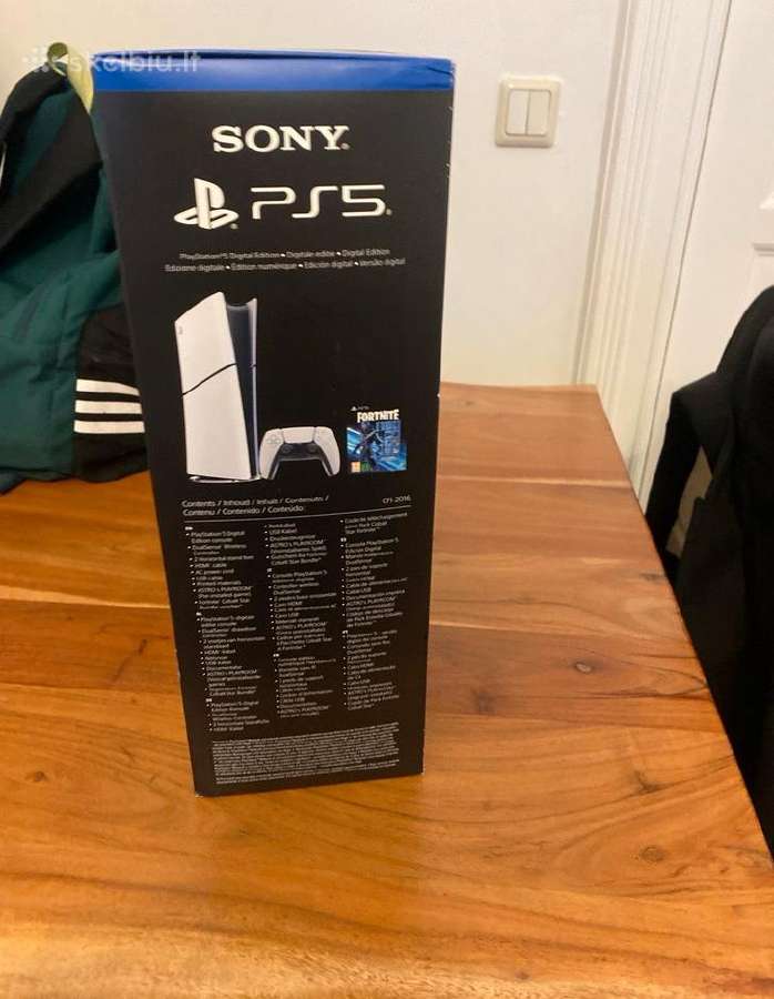 Playstation 5 Slim 1tb - Nauja - nuotraukos Nr. 3
