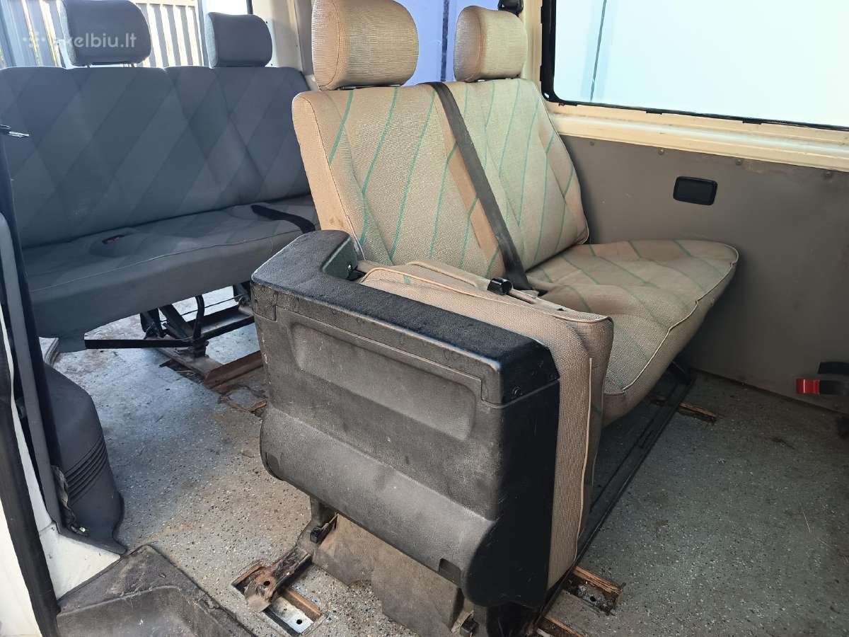 VW transporter galinės sėdynės 6 vietos - nuotraukos Nr. 2