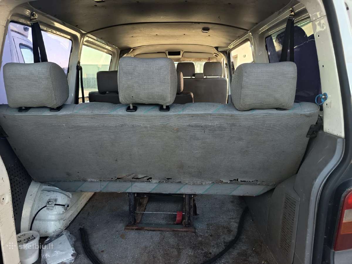 VW transporter galinės sėdynės 6 vietos - nuotraukos Nr. 5