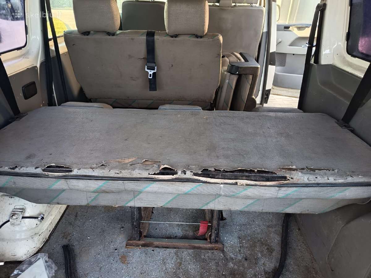 VW transporter galinės sėdynės 6 vietos - nuotraukos Nr. 6