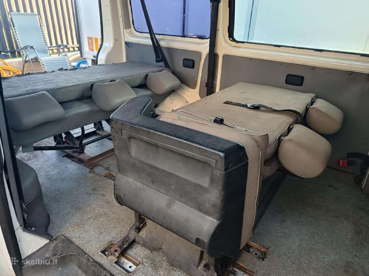 VW transporter galinės sėdynės 6 vietos - nuotraukos Nr. 8