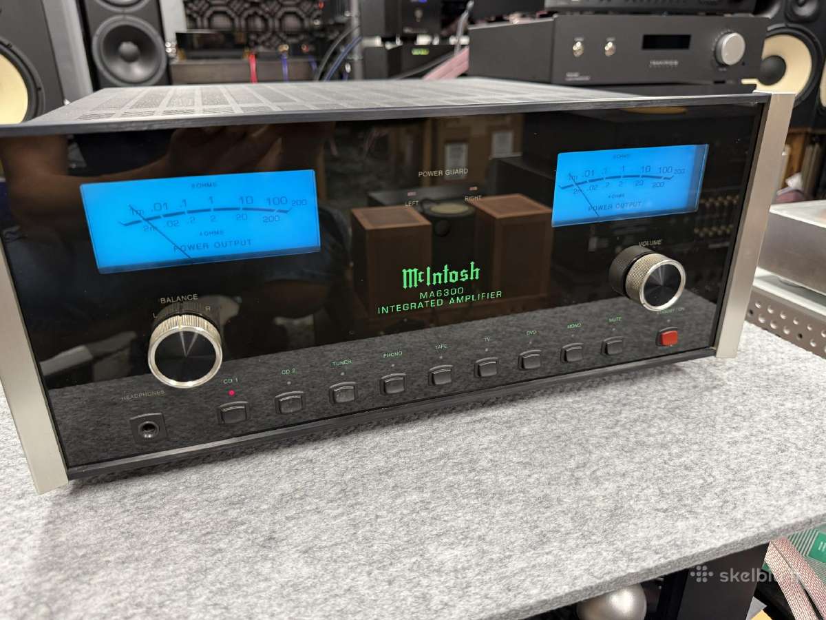 Mcintosh Ma6300 Amplifier 2x100w atnaujintas - nuotraukos Nr. 15