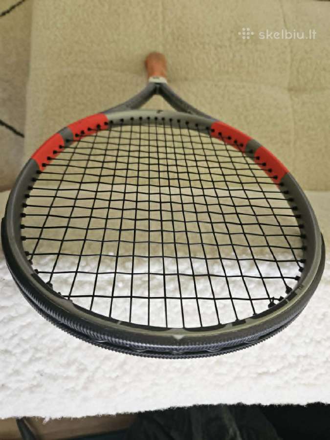 Teniso rakete Babolat Pure Strike 100 + stygos - nuotraukos Nr. 2