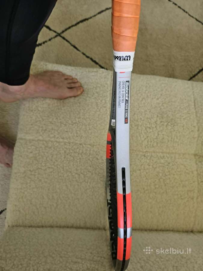 Teniso rakete Babolat Pure Strike 100 + stygos - nuotraukos Nr. 3
