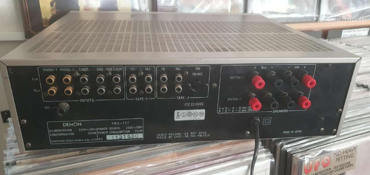 Denon Pma -777 stiprintuvas - nuotraukos Nr. 2