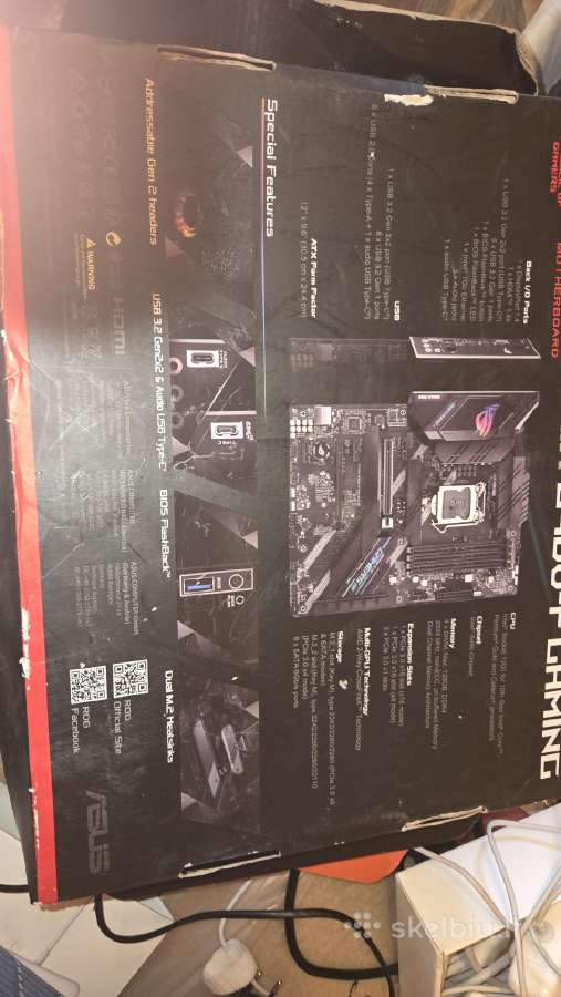 Pagrindine plokšte Asus Rog Strix B460-f Garming