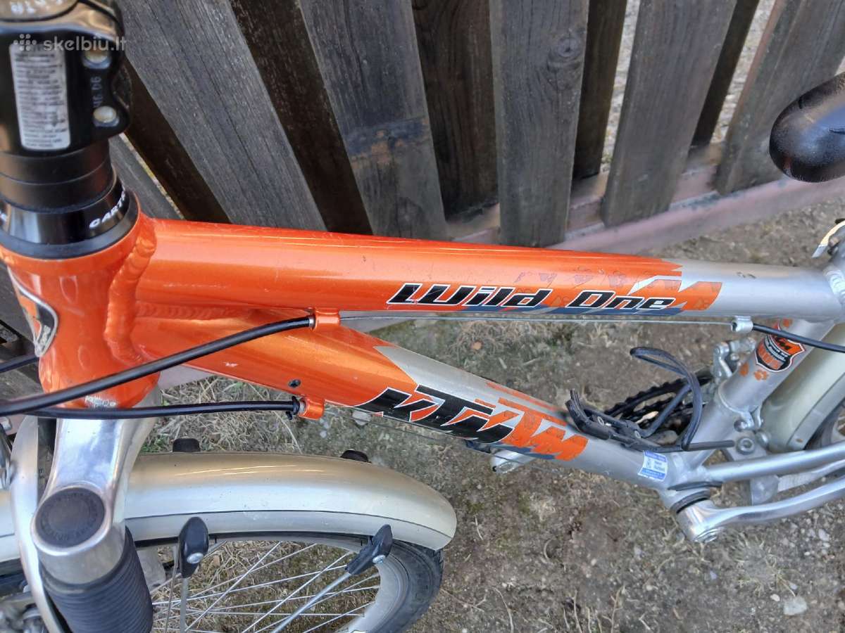 KTM Wild One 24ratai vaikams 9-14metų - nuotraukos Nr. 8