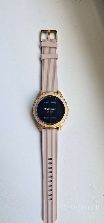 Laikrodis Samsung Galaxy Smart Watch Sm-r810 - nuotraukos Nr. 2