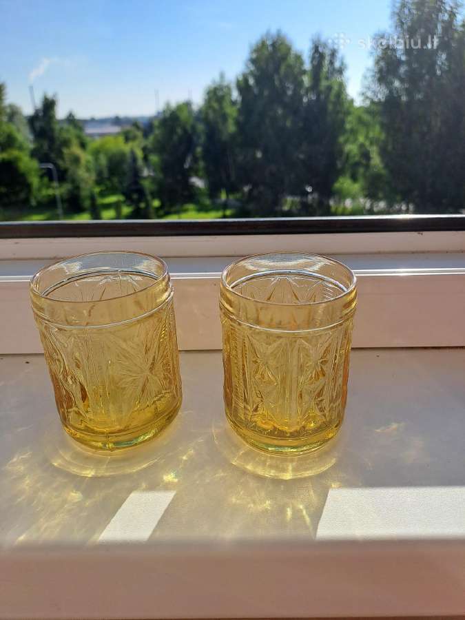 Stiklinės krištolo - nuotraukos Nr. 2