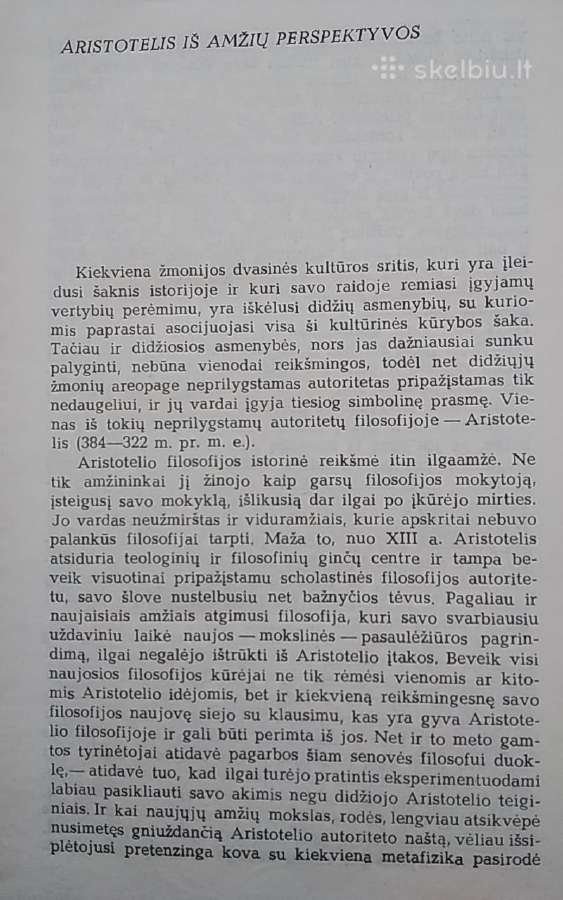 Aristotelis. Rinktiniai raštai - nuotraukos Nr. 4