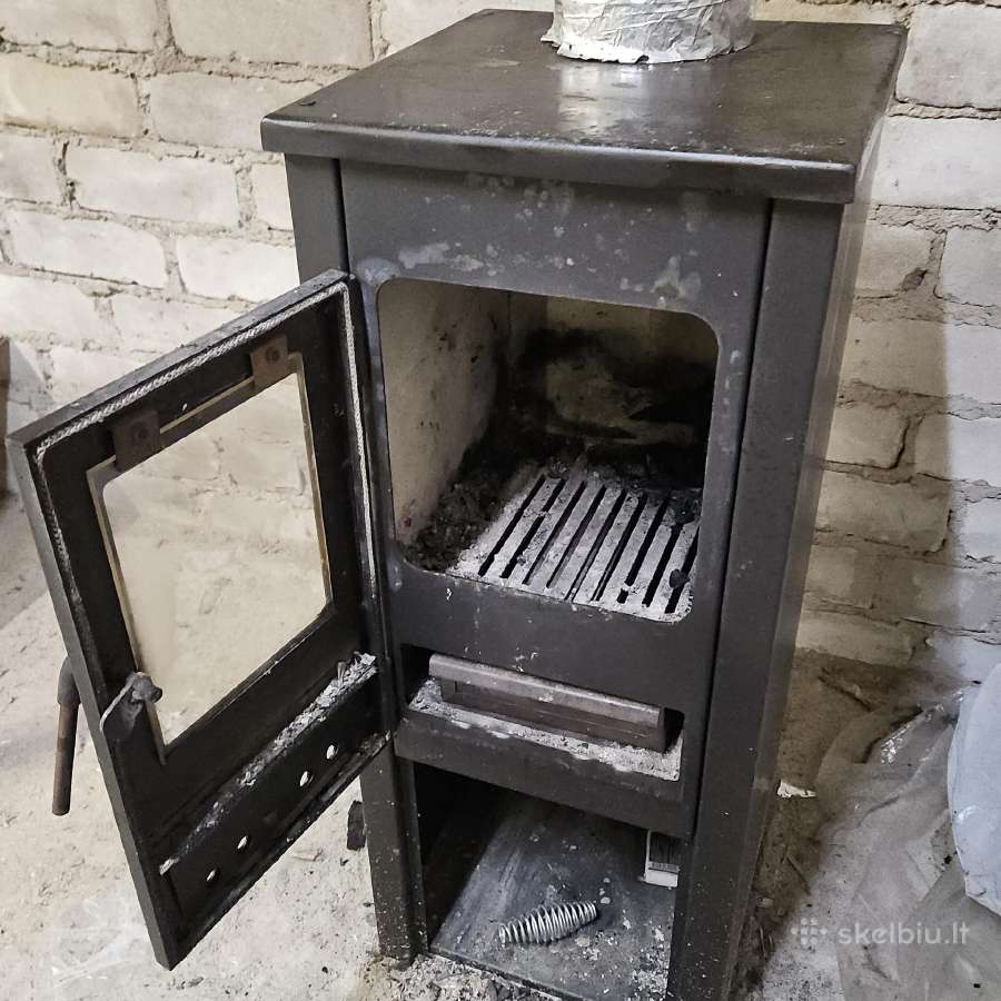 Krosnelė-židinys 5,4kw Nordflam Kelt - nuotraukos Nr. 2