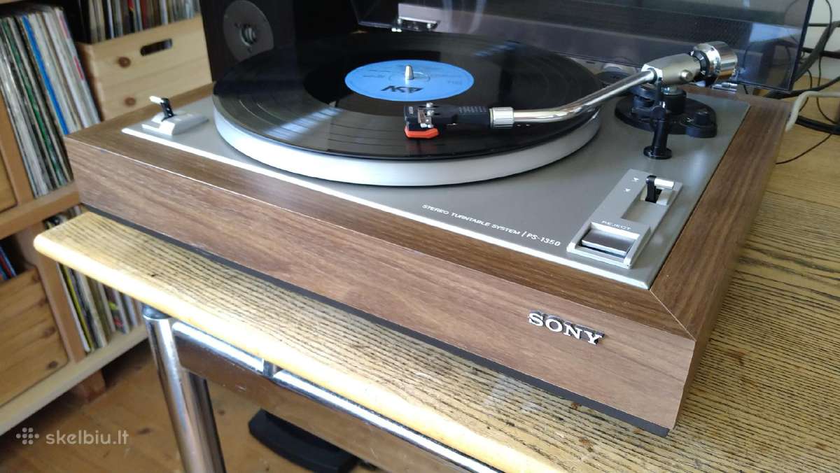 Plokštelių grotuvas Sony ps-1350 - nuotraukos Nr. 2