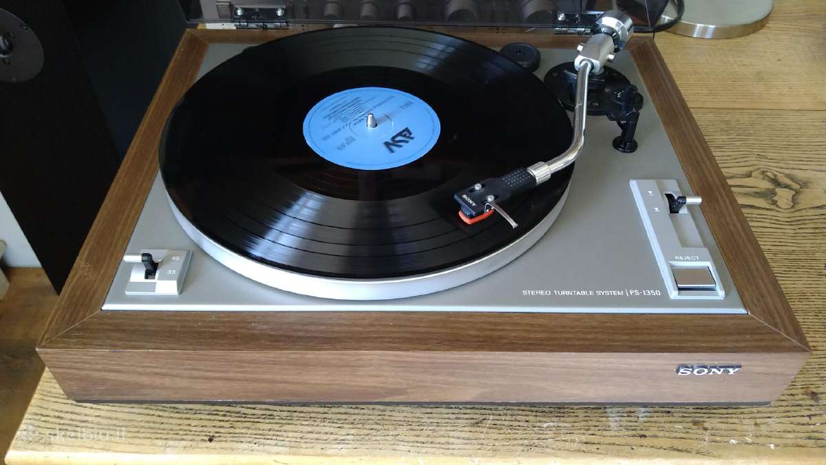 Plokštelių grotuvas Sony ps-1350 - nuotraukos Nr. 3
