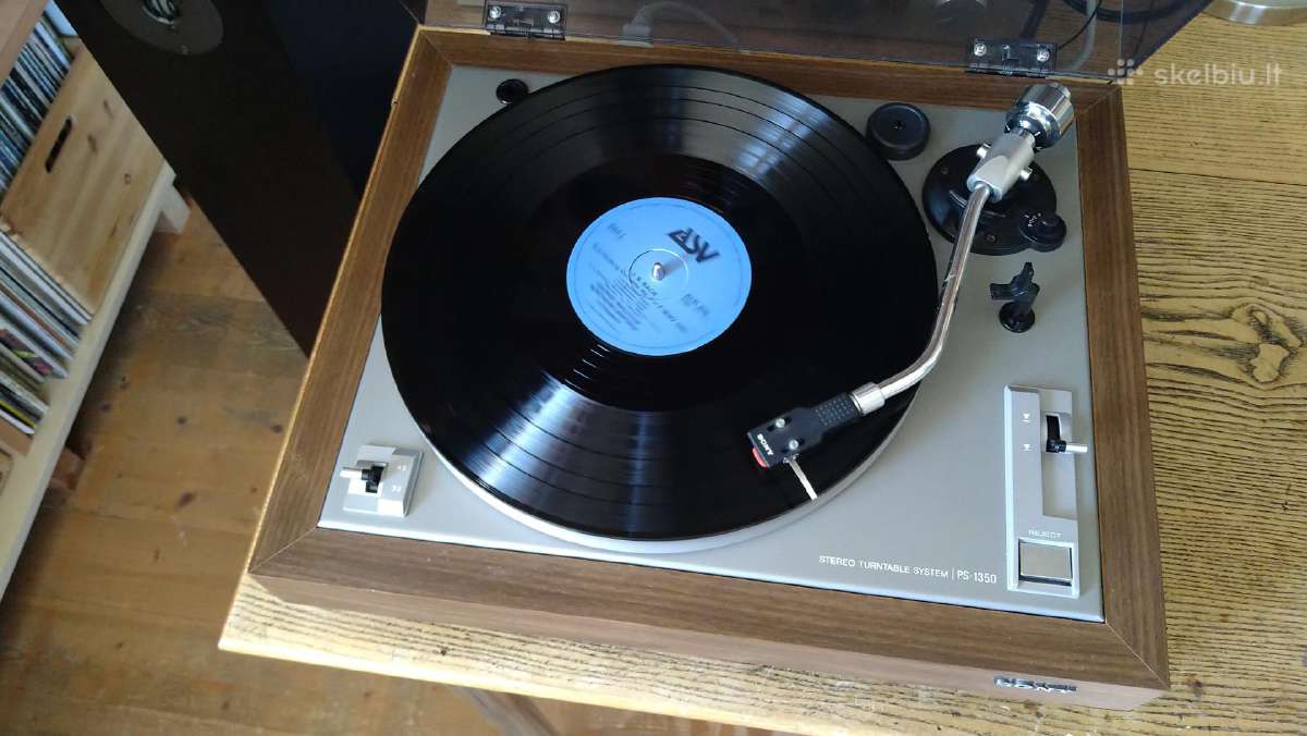 Plokštelių grotuvas Sony ps-1350 - nuotraukos Nr. 4