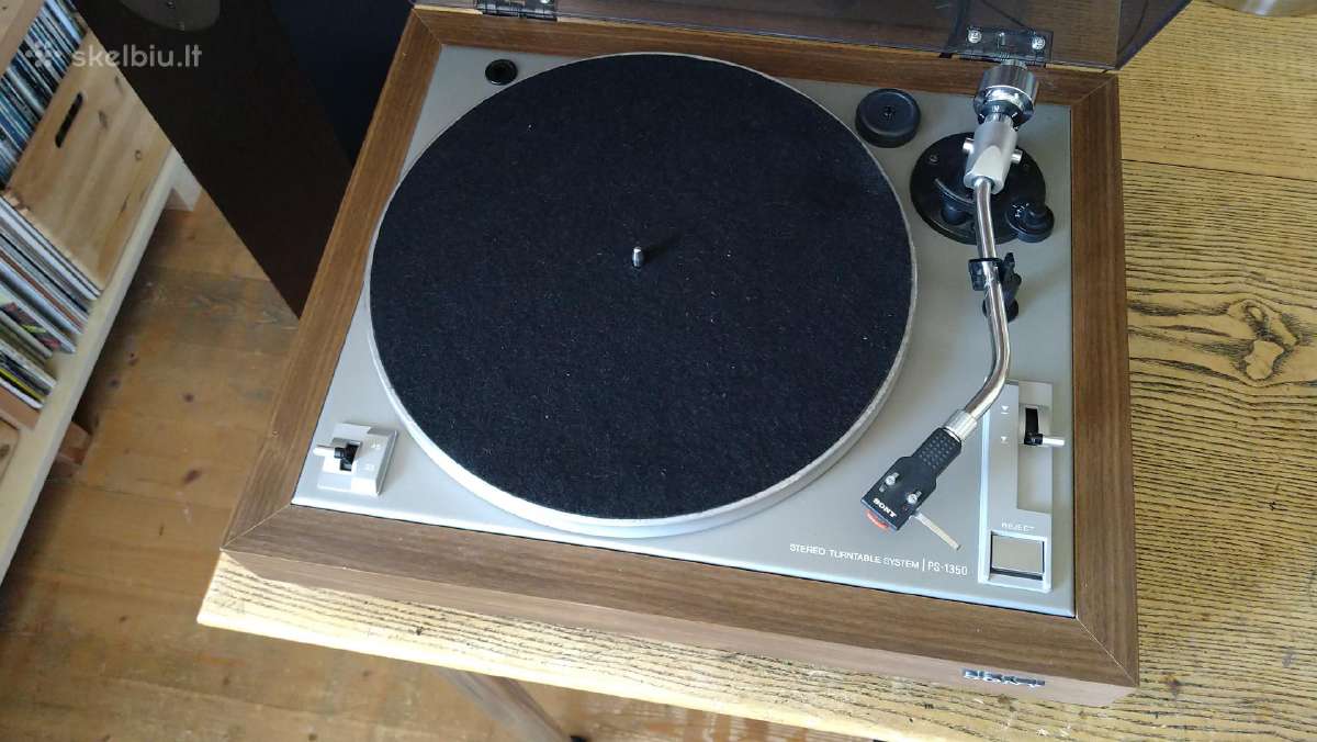 Plokštelių grotuvas Sony ps-1350 - nuotraukos Nr. 5