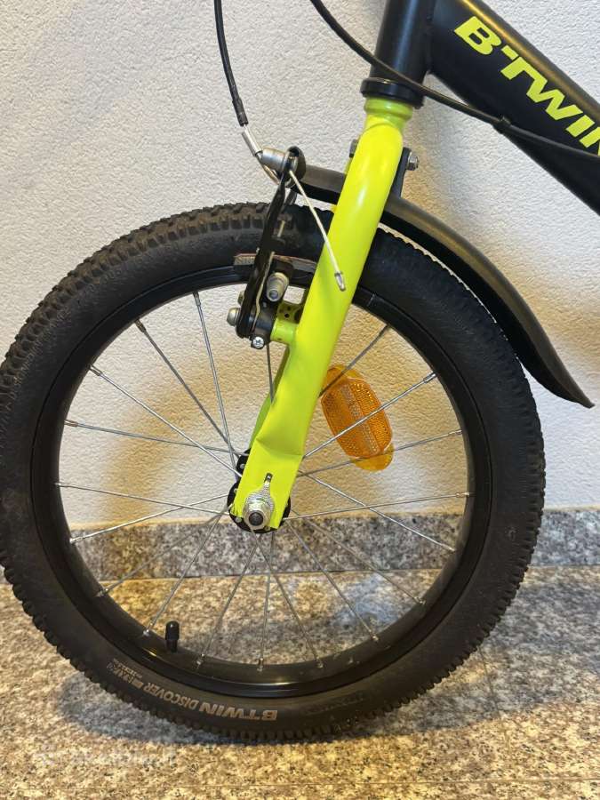 Parduodamas Btwin 16" vaikiškas dviratis 100 Inui - nuotraukos Nr. 4