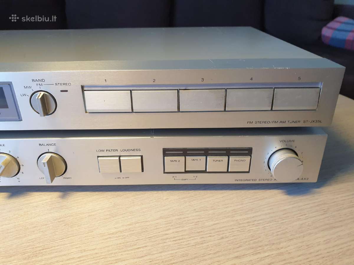 Stiprintuvas Sony Ta-ax2 ir tuneris Sony St-jx35l - nuotraukos Nr. 3