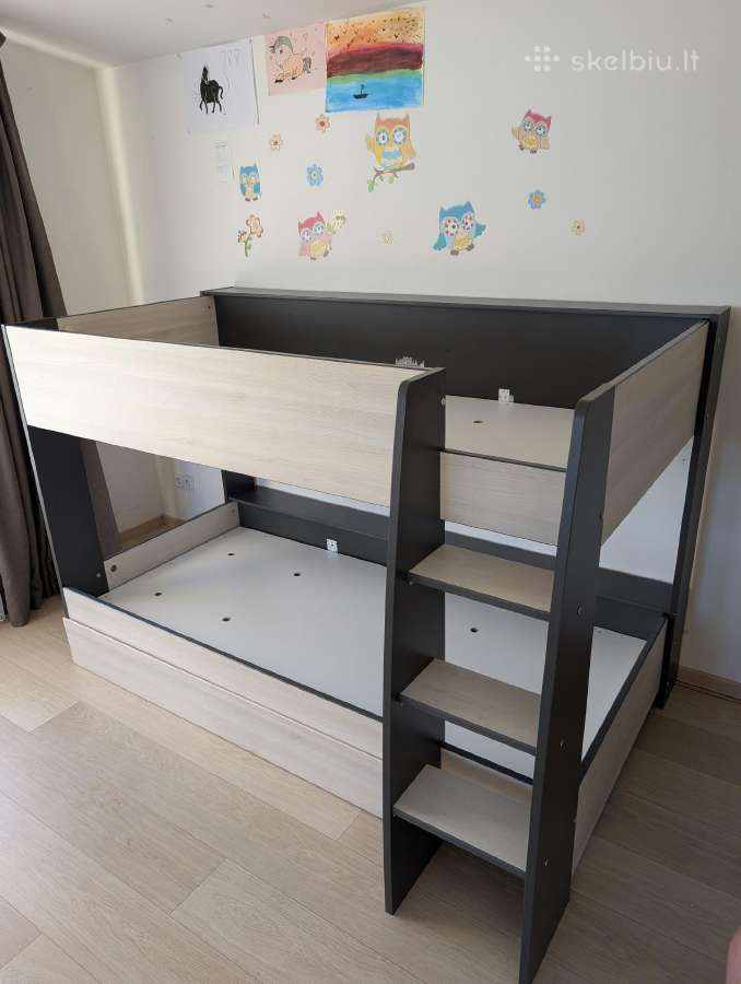 Skubiai Parduodama Parisot (dėvėta) dviaukštė lova - nuotraukos Nr. 2