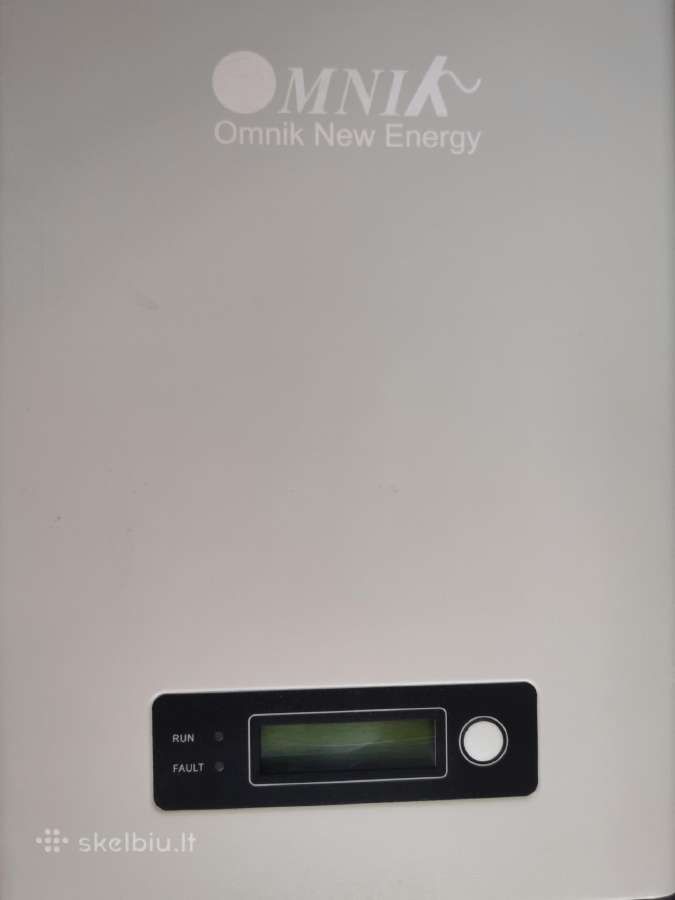 3 kw vienfazis saulės inverteris „omniksol-3k-tl3" - nuotraukos Nr. 2
