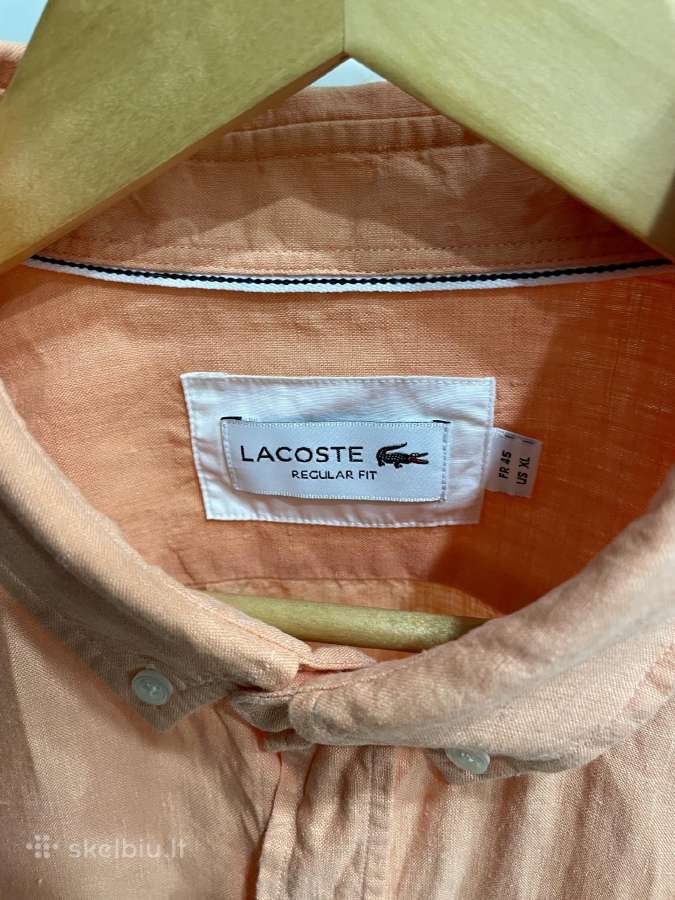 Lacoste lininiai marškiniai - nuotraukos Nr. 2