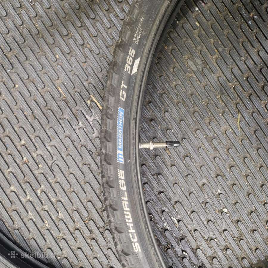 Padangos schwalbe marathon gt365 +kameros - nuotraukos Nr. 3
