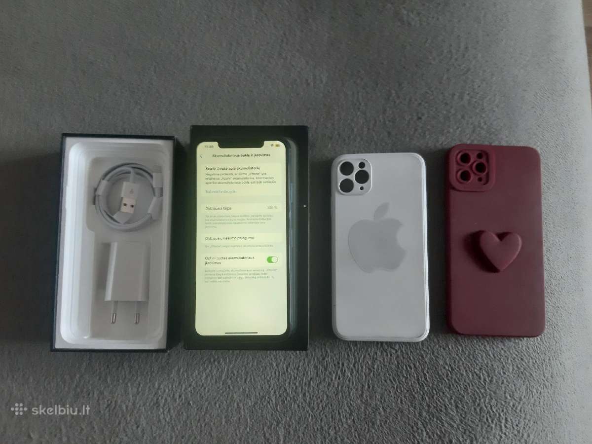 iPhone 11 pro max 64gb 100%baterija - nuotraukos Nr. 4