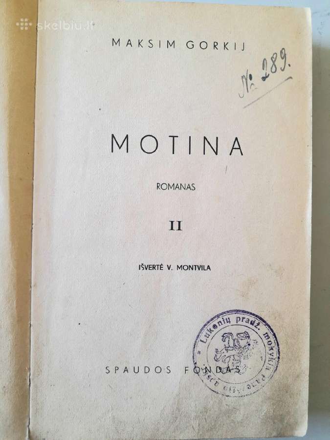 Knygos 1923-1940m. - nuotraukos Nr. 11