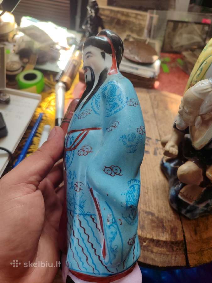 Japonų kiniečių statulėlės - nuotraukos Nr. 7