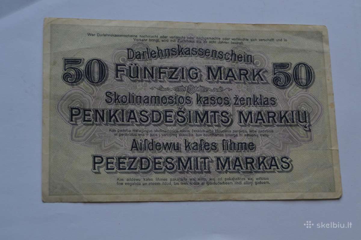 50 Ost Markiu 1918 m.kaunas - nuotraukos Nr. 2