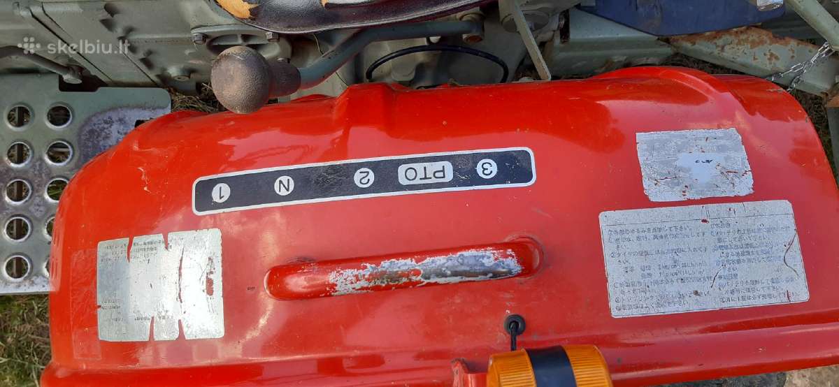 Japoniškas traktoriukas Yanmar Ym1510 - nuotraukos Nr. 5