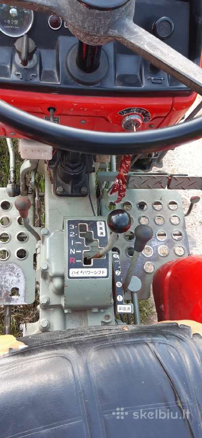 Japoniškas traktoriukas Yanmar Ym1510 - nuotraukos Nr. 7