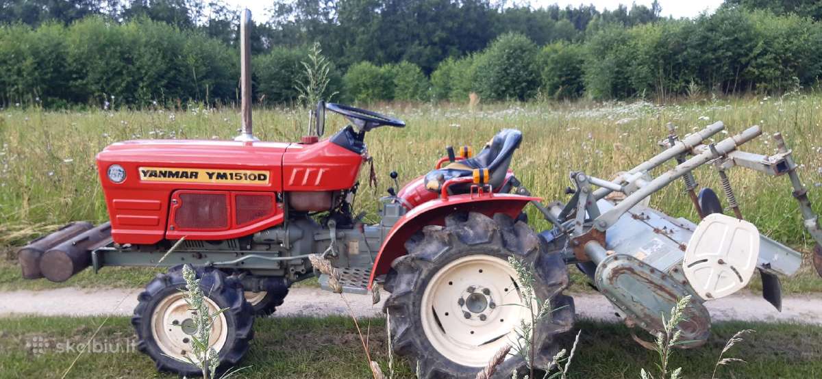 Japoniškas traktoriukas Yanmar Ym1510 - nuotraukos Nr. 11