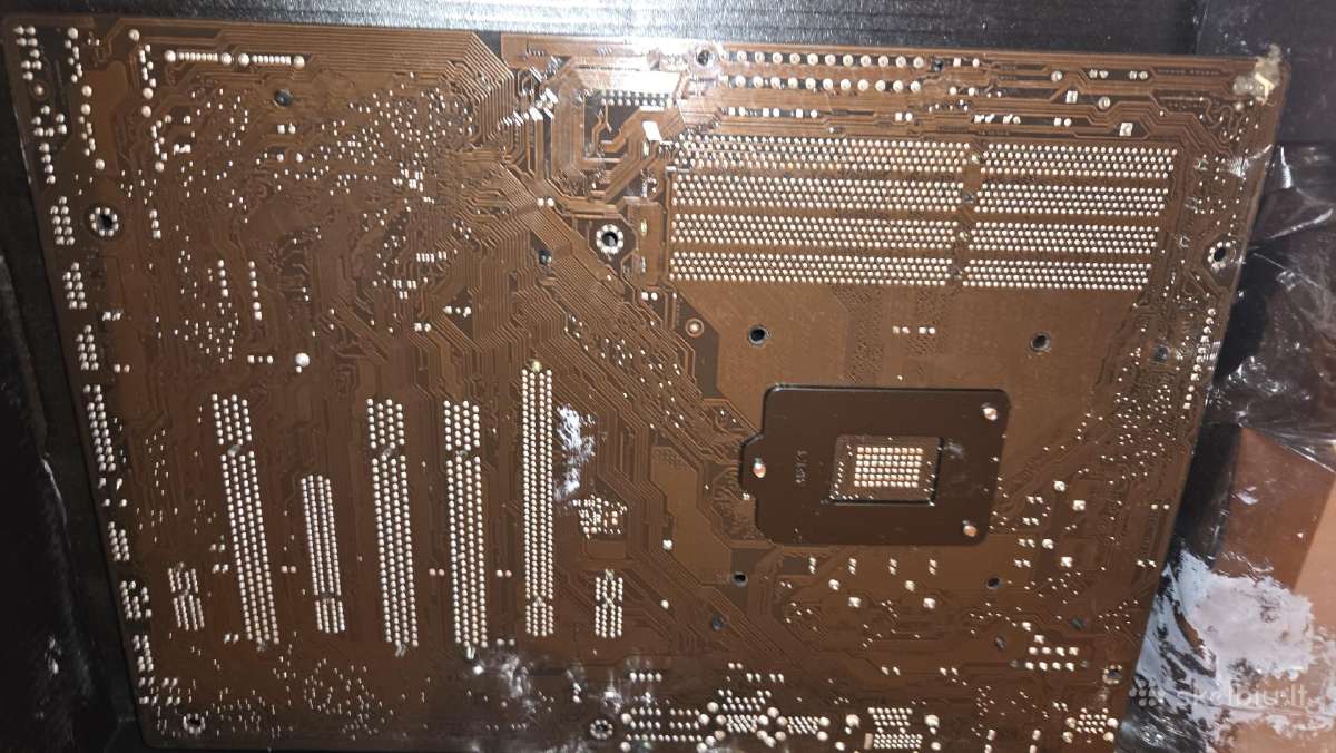 Pagrindine plokšte Asus Z87-c. Su procesorium ir r - nuotraukos Nr. 4