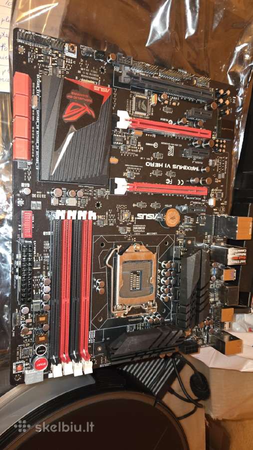Pagrindine plokšte Asus Rog Maximus Vi Hero - nuotraukos Nr. 2
