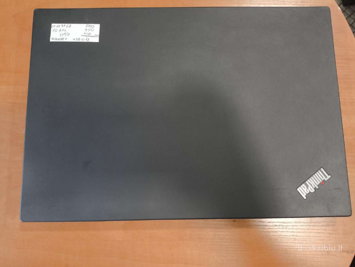 Thinkpad T14 14.0 Fhd Ips i5-1135g7 16gb 512gb 11% - nuotraukos Nr. 3