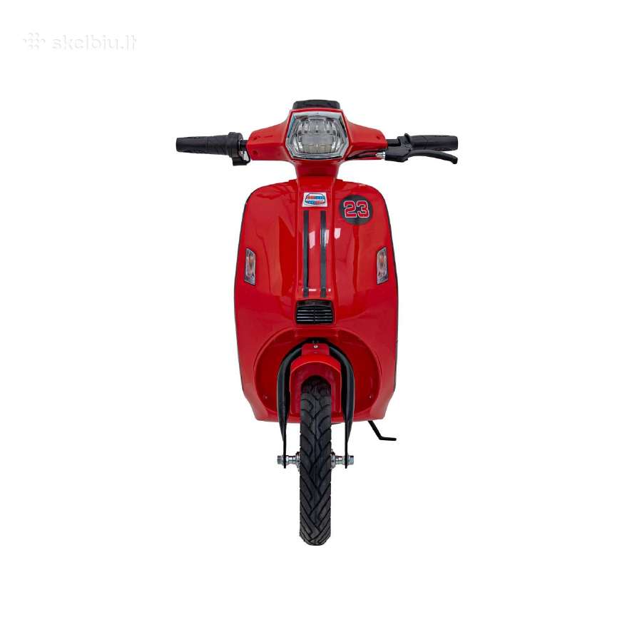 Vaikiškas elektrinis motoroleris ,Vespa retro'' - nuotraukos Nr. 2