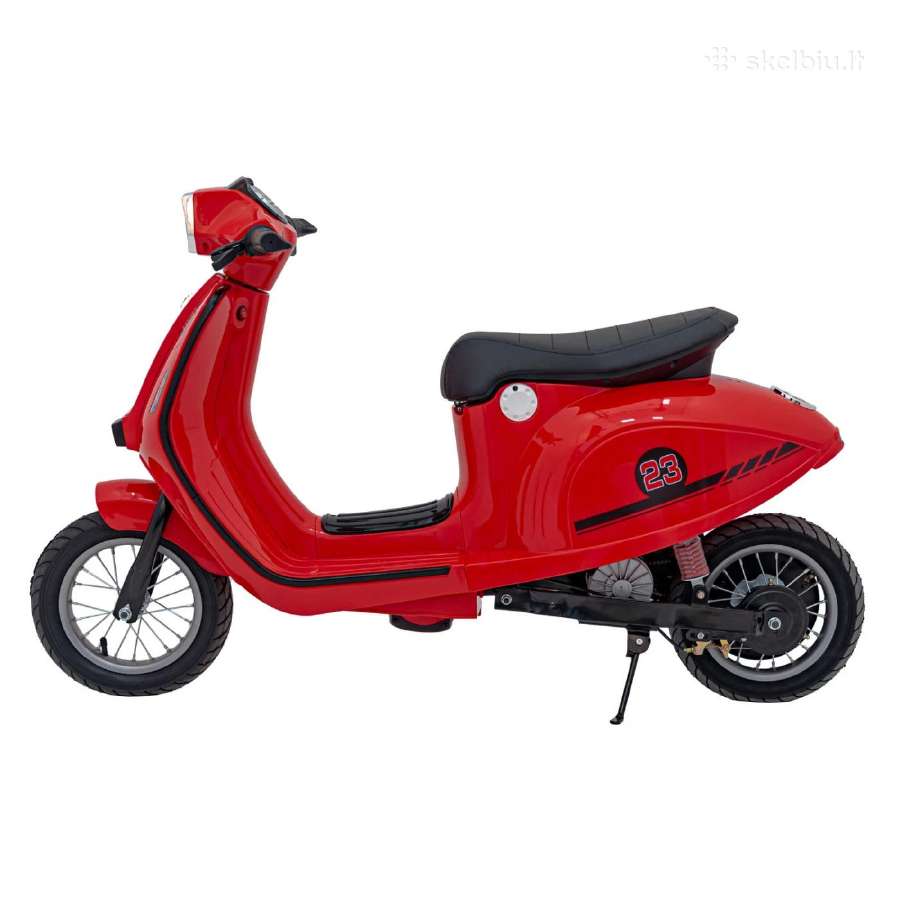 Vaikiškas elektrinis motoroleris ,Vespa retro'' - nuotraukos Nr. 4