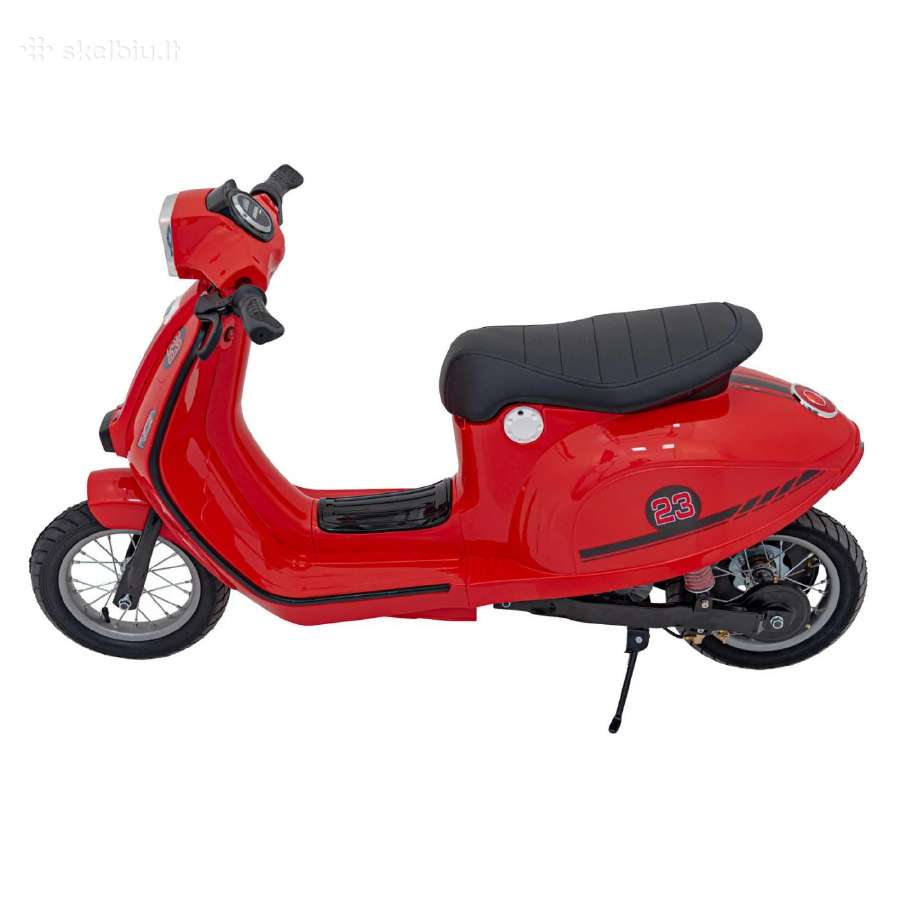 Vaikiškas elektrinis motoroleris ,Vespa retro'' - nuotraukos Nr. 5
