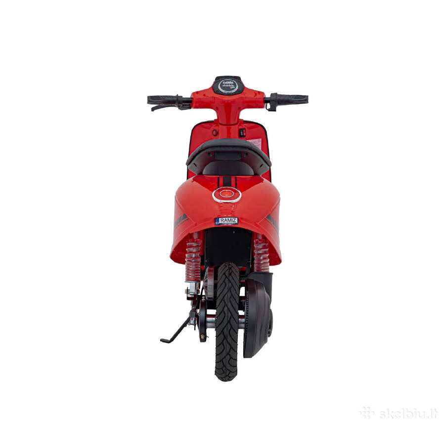 Vaikiškas elektrinis motoroleris ,Vespa retro'' - nuotraukos Nr. 7